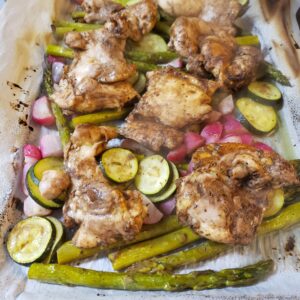 Sheetpan Chicken and Veggies